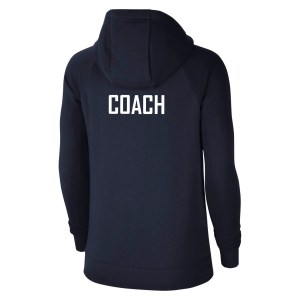 Nike Womens Team Club 20 Full-Zip Hoodie (W) Obsidian-White-White