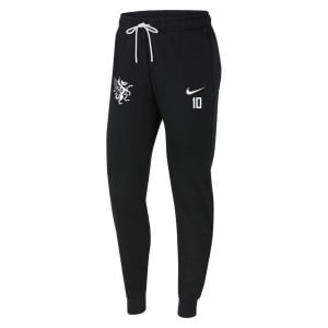 Nike Womens Team Club 20 Fleece Pants (W) Black-White-White