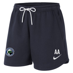 Nike Womens Team Club 20 Fleece Shorts (W) Obsidian-White-White