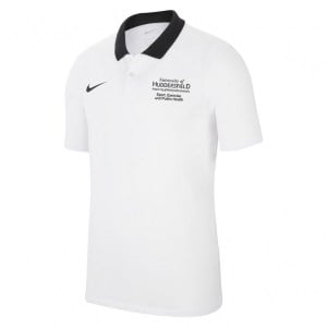 Nike Dri-FIT Park Poly Cotton Polo (M) White-Black-Black