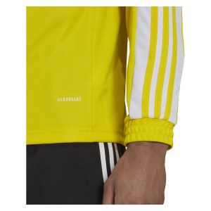 Adidas Squadra 21 Midlayer Training Top Team Yellow-White