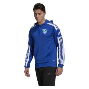 adidas Squadra 21 Hoodie Team Royal Blue-White