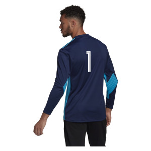 adidas Squadra 21 Goalkeeper Jersey Team Navy Blue-Bold Aqua