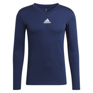 adidas Long Sleeve Baselayer Tee Team Navy Blue
