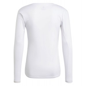 adidas Long Sleeve Baselayer Tee White