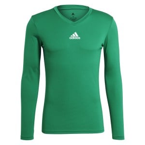 adidas Long Sleeve Baselayer Tee Team Green