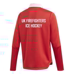 adidas Tiro 21 1/4 Zip Training Top Team Power Red