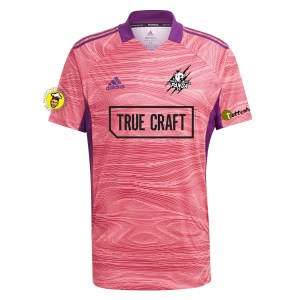 adidas Condivo 21 Short Sleeve Goalkeeper Jersey Solar Pink