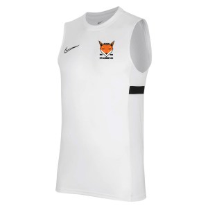 Nike Dri-FIT Academy Sleeveless Top (M) White-Black-Black-Black