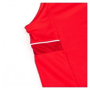 Nike Dri-FIT Academy Sleeveless Top (M) University Red-White-Gym Red-White