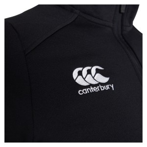 Canterbury Womens Club 1/4 Zip Midlayer Training Top (W) Black