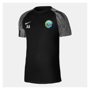 Nike Academy Short Sleeve Jersey Black-White-White