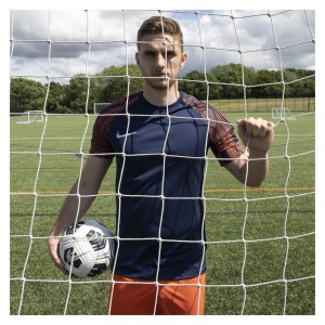 Nike Academy Short Sleeve Jersey Midnight Navy-Hyper Crimson-White