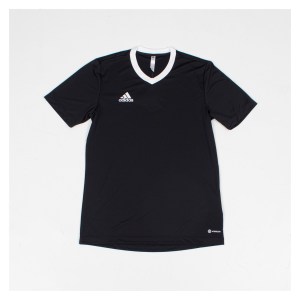 adidas Entrada 22 Short Sleeve Jersey Black