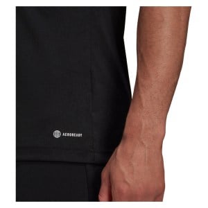 adidas Entrada 22 Short Sleeve Jersey Black