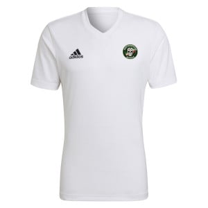 adidas Entrada 22 Short Sleeve Jersey White