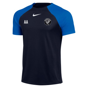 Nike Academy Pro Short Sleeve Tee Obsidian-Royal Blue-White