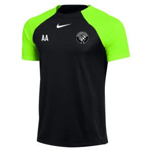 Nike Academy Pro Short Sleeve Tee Black-Volt-White