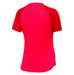Nike Womens Academy Pro Short Sleeve Tee (W) Bright Crimson-University Red-White