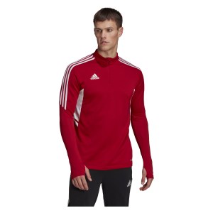 adidas Condivo 22 Training Top Team Power Red-White