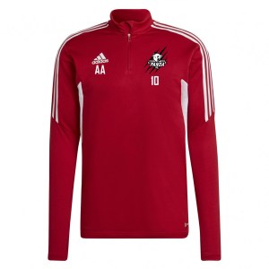 adidas Condivo 22 Training Top Team Power Red-White