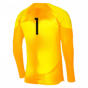 Nike Gardien IV Long Sleeve Goalkeeper Jersey Tour Yellow-University Gold-Black