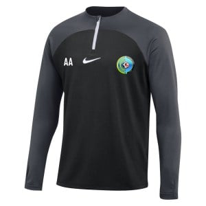 Nike Academy Pro Midlayer Drill Top Black-Anthracite-White