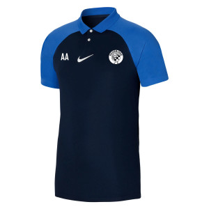 Nike Dri-FIT Academy Pro Polo Obsidian-Royal Blue-White