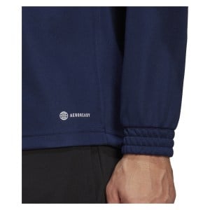 adidas Entrada 1/4 Zip Drill Top Midlayer Team Navy Blue