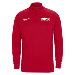 Nike 1/4 Zip Midlayer University Red-White