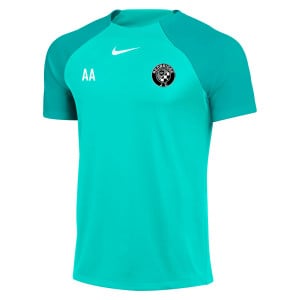 Nike Academy Pro Short Sleeve Tee Hyper Turq-Washed Teal-White