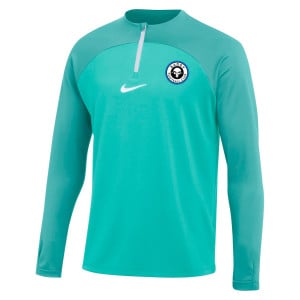 Nike Academy Pro Midlayer Drill Top Hyper Turq-Washed Teal-White