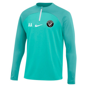 Nike Academy Pro Midlayer Drill Top Hyper Turq-Washed Teal-White