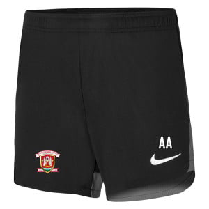 Nike Womens Academy Pro Knit Shorts Black-Anthracite-White