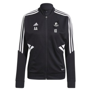 adidas Womens Condivo 22 Track Jacket (W) Black-White