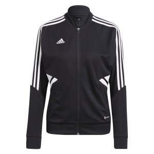 adidas Womens Condivo 22 Track Jacket (W) Black-White