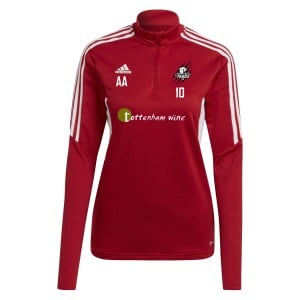 adidas Womens Condivo 22 Training Top (W) Team Power Red-White