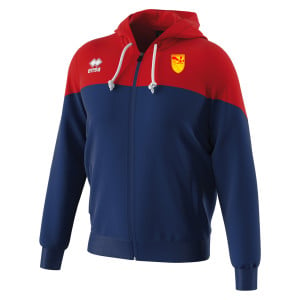 Errea Ben Full Zip Fleece Hoodie