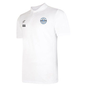 Umbro Club Essential Polo White-Black