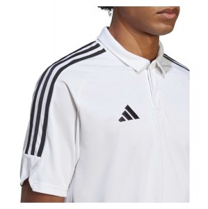 adidas Tiro 23 League Polo Shirt White