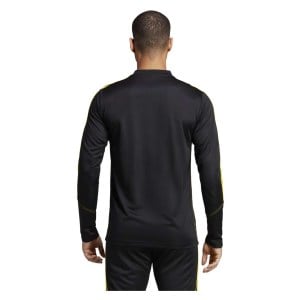 adidas Tiro 23 Club 1/4 Zip Training Top Black-Bright Yellow