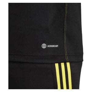 adidas Tiro 23 Club 1/4 Zip Training Top Black-Bright Yellow