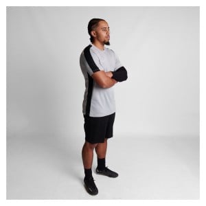 Nike Academy 23 Short Sleeve Training Top Wolf Grey-Black-White