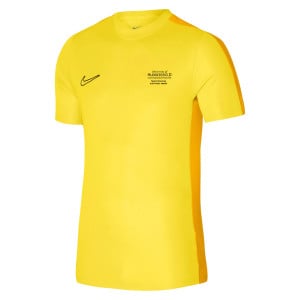 Nike Academy 23 Short Sleeve Training Top Tour Yellow-University Gold-Black