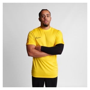 Nike Academy 23 Short Sleeve Training Top Tour Yellow-University Gold-Black