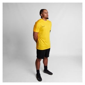 Nike Academy 23 Short Sleeve Training Top Tour Yellow-University Gold-Black