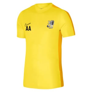 Nike Academy 23 Short Sleeve Training Top Tour Yellow-University Gold-Black