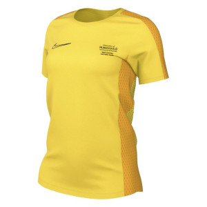 Nike Womens Academy 23 Short Sleeve Training Top (W) Tour Yellow-University Gold-Black
