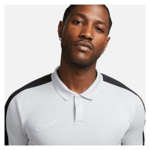 Nike Dri-Fit Academy 23 Polo Wolf Grey-Black-White