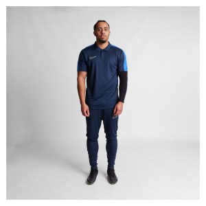 Nike Dri-Fit Academy 23 Polo Obsidian-Royal Blue-White